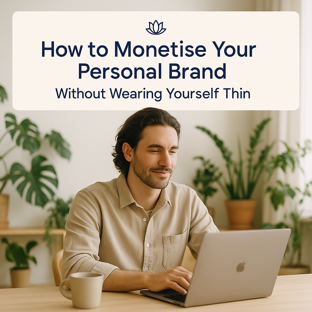 How to Monetise Your Personal Brand Without Wearing Yourself Thin