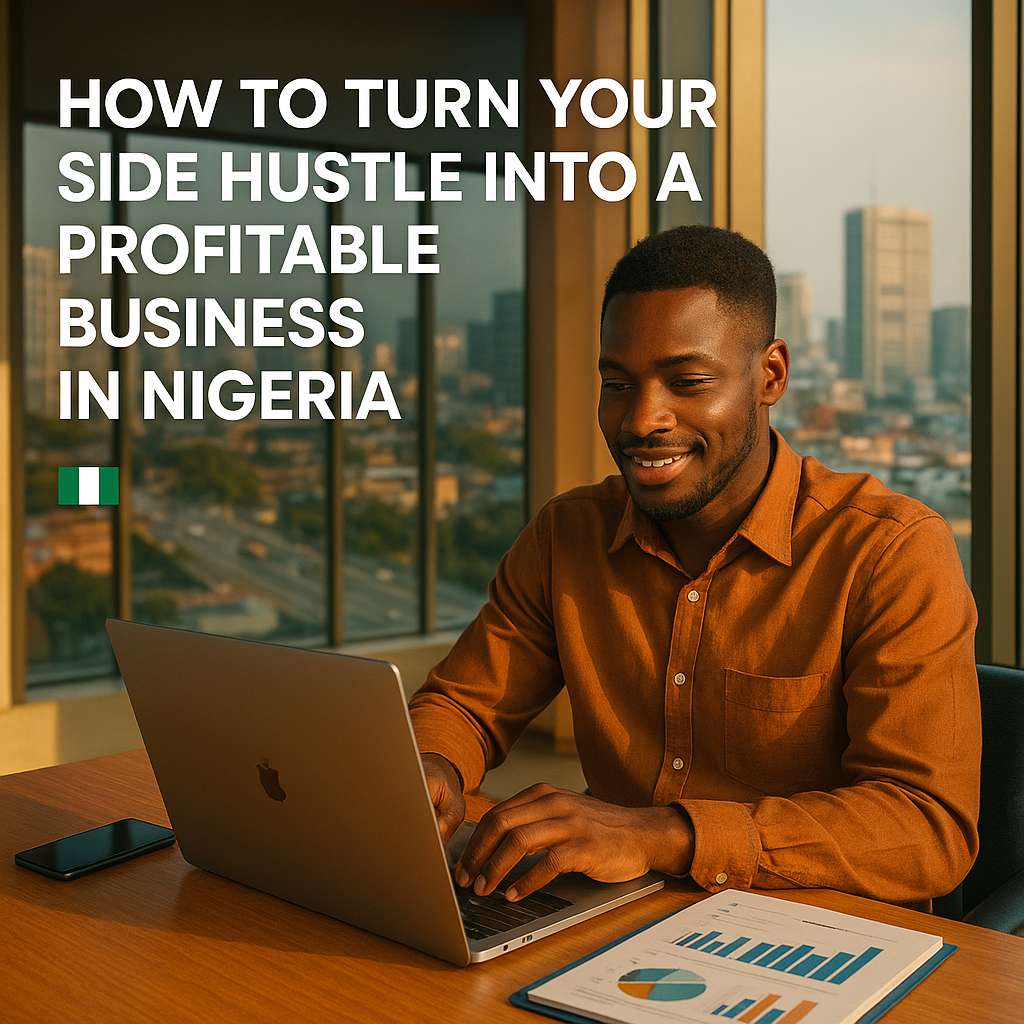 How to Turn Your Side Hustle Into a Profitable Business in Nigeria