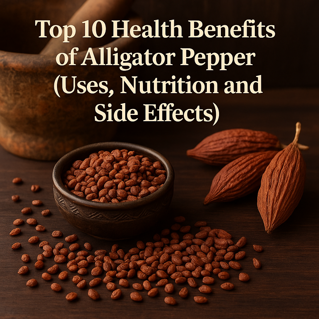 Top 10 Health Benefits of Alligator Pepper (Uses, Nutrition and Side Effects)